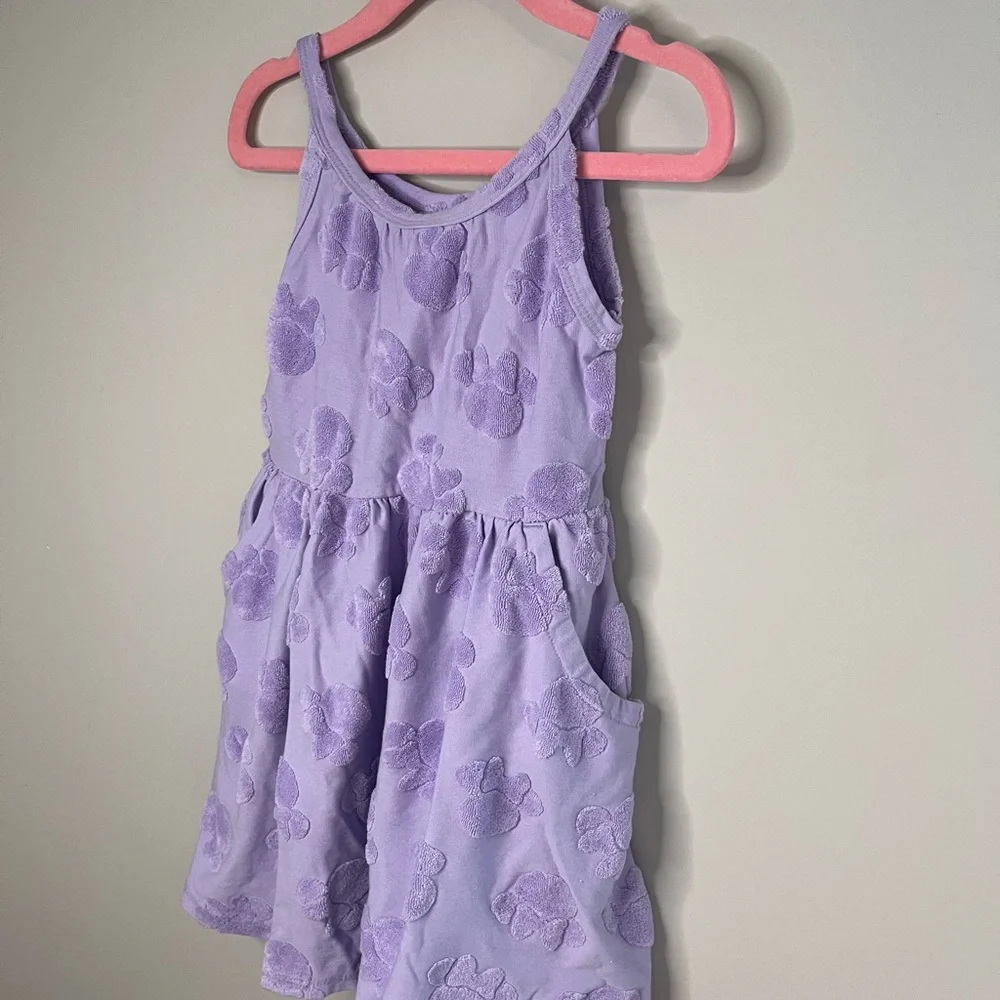 Disney Jumping Bean toddler purple cover up dress